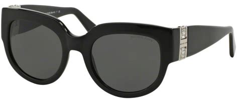 michael kors black oval sunglasses mk2003b 300587 villefranche